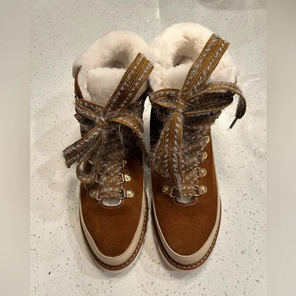 Ron White All Day Heels Nazara Water Resistant Shearling Lined Winter Boot - Picture 2 of 7